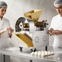 Diviseuse de pâte électrique entièrement automatique professionnelle, en acier inoxydable 304, haute vitesse, 150 kg/h, précision de 0,5 g