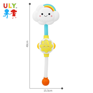 <span class=keywords><strong>Jouet</strong></span> de <span class=keywords><strong>bain</strong></span> rotatif en forme de nuage pour enfants Conception de ventouse Pulvérisateur d'eau de douche en plastique pour bébés <span class=keywords><strong>Jouet</strong></span> de <span class=keywords><strong>bain</strong></span> pour bébé - Product Image 6