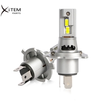 Inalámbrico 6000K H1 H3 H7 H11 9005 9006 LED Bombillas para faros Mini H4 LED Kits de conversión Hi Low Beam LED Light