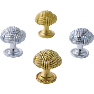Personalized Brass Creative Drawer Wool Ball <strong>Knob</strong> Light Luxury French Modern Minimalist Wardrobe <strong>Door</strong> Pull Handle - Product Image 5