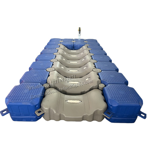 Ladrillos Flotantes Modulares de HDPE con Bisagras para Muelle de Barcos 500*500*400mm - Product Image 5