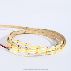 Dải đèn <span class=keywords><strong>LED</strong></span> COB liền mạch cấp kiến trúc 320 đèn <span class=keywords><strong>LED</strong></span> 12V 24V 8W CRI90 đạt chứng nhận EN IEC, dành cho chiếu sáng cao cấp khách sạn, studio - Product Image 5