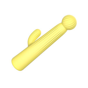 Không thấm nước này Silicone Vibrator Cung cấp kép kích thích cho kết hợp nội bộ và bên ngoài niềm vui - Product Image 6