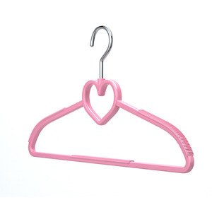 Perchas para Ropa Antideslizantes, Sin Marcas, en Forma de Corazón, de Plástico, para Armario, Balcón, Dormitorio, Uso Estudiantil - Product Image 5