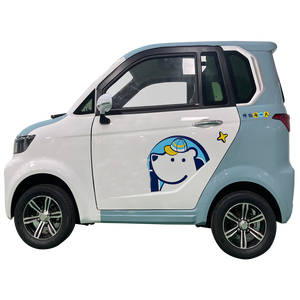 Mini Vehículo Eléctrico Cerrado Certificado por la CEE, de Cuatro Ruedas, Dos Puertas y Tres Asientos, para Desplazamientos Domésticos y Urbanos - Product Image 1