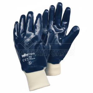 Guante de punto totalmente impregnado en guantes de seguridad NBR - Product Image 1