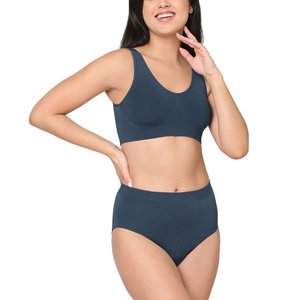 Venta directa de fábrica, gran cantidad, precio bajo, sujetadores deportivos de Yoga para mujer, correas anchas para los hombros, logotipo personalizado, Bikini Sexy de talla grande - Product Image 2