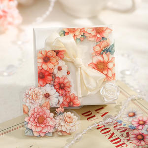 Autocollants en <span class=keywords><strong>film</strong></span> découpé, 20 feuilles par paquet, style rétro anime, série étoile de mer naufrage, manuel de scrapbooking, autocollants pour animaux de compagnie - Product Image 3