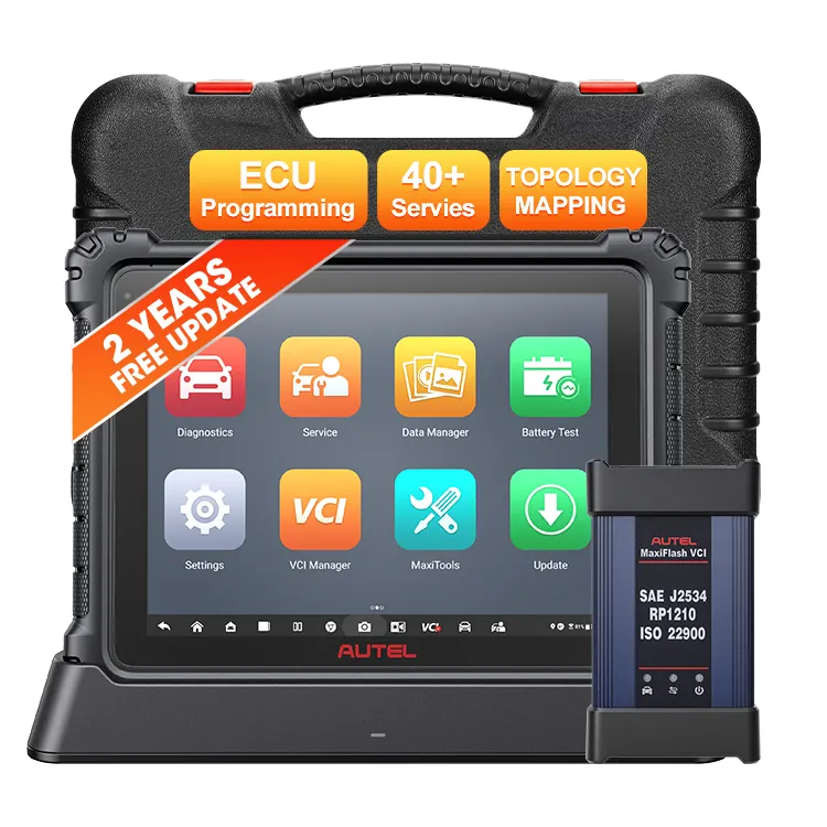 AUTEL MAXISYS ULTRA LITE MS908 MK908P OBD2 WIFI / BT Diagnostic Tool For Car With ECU PROGRAMMING Coding Diagnosis Scanner