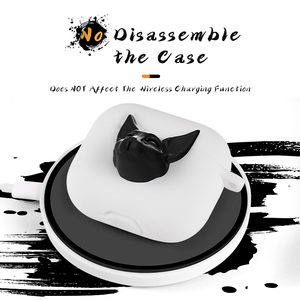 Unny uustom esesign oogo 3D ool phynx Cat ilicono ase para pple irirpod ro 2 3rd enerenergy - Product Image 4