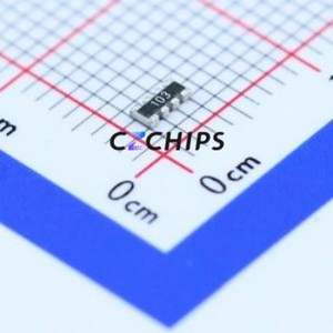 Réseau de résistances 4D03WGJ0103T5E 0603x4 ( Nombre de résistances : 4 ) ( Résistance : 10 kOhm Précision : 5 % ) - Product Image 1