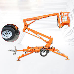 Mobiele hoogwerker telescopisch 12m-24m aanhangwagen-aangedreven kleine hoogwerker - Product Image 3