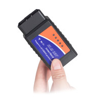 ELM327-Interfaz de diagnóstico OBD2/OBD II para coche, lector de escáner, WIFI, ELM 327 OBD 2 V2.1, el precio más bajo