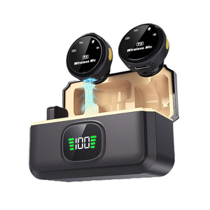 Rechargeable Lavalier Microphone Portable <b>Mini</b> <b>Mic</b> For Live Broadcast Short Video Youtube Tiktok Content Creation - Product Image 2