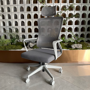 ハイエンド快適な人間に基づいたサポートSwivel高級メッシュシートタスクチェアCeo Managerスタッフコンピュータハイバックオフィスチェア - Product Image 2