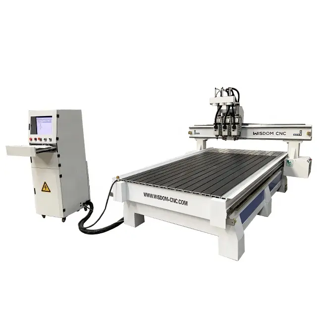 WS-1325-3C High Precision 1325 Wood Cnc Router MDF Cutting Woodworking Furniture Making Cnc Router Machine