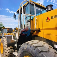 Gebrauchter SDLG L958F Radlader 5 Tonnen Schwerlastmaschine mit Weichai-Motor Niedriger Kraftstoffverbrauch für Straßenprojekte SDLG L958 956F