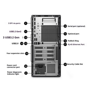 Ordinateur de bureau commercial personnalisable Intel Core Ultra U5/U7 16 Go de RAM 512 Go SSD RTX5070-12G Dells Pro Plus QBT1250 MT - Product Image 6