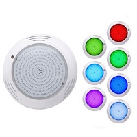 Lampu Kolam Renang LED RGB LanVol 12V Tegangan Rendah 30W dengan Remote Control, Tahan Air IP68, Pemasangan di Dinding/Tanah, untuk Kolam Renang dan Spa, Garansi 2 Tahun