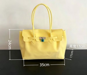 Bolso de Mano de PVC Transparente para Mujer 2026, Bolso Grande Impermeable, Bolso de Hombro Silencioso, Bolso Cruzado Transparente para Compras - Product Image 5