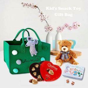 Sacs cadeaux créatifs en feutre très demandés pour les anniversaires d'enfants, sacs de shopping élégants pour femmes, sacs de voyage pour fêtes - Product Image 6
