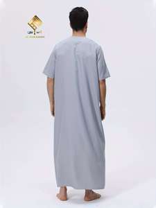 AL HARAMAIN Nouvelle robe à manches courtes pour hommes musulmans, élégante et pratique, de bonne qualité. - Product Image 5