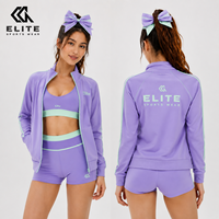 Ensemble d'entraînement de danse personnalisé pour enfants et adultes, vêtements d'entraînement pour cheerleading