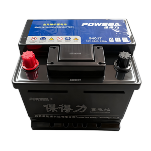 자동차 배터리 DIN40 12V 40Ah 유지 보수 무료 밀봉 납산 배터리 자동차 시동 정지 자동 배터리 충전식 - Product Image 3