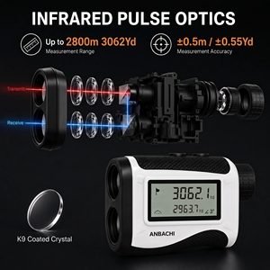 Télémètre laser de golf longue portée avec fonction de pente pour la chasse - Product Image 1