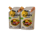 Pochette à bec en plastique de qualité alimentaire résistante aux hautes températures pour Ketchup BBQ Sauce piquante Chili Ail Salsa Pâte de tomate Salade de sushi