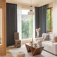 Rideaux verticaux de haute qualité et rideaux ignifuges adaptés aux hôtels, aux complexes hôteliers et aux villas