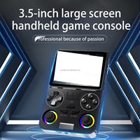 Console de jeu portable S J36 Ultra, écran 3,5 pouces, Linux 8 cœurs A7, 3000 mAh, 10000+ jeux, WiFi, 64 Go, 640x480, double joueur, bataille en ligne