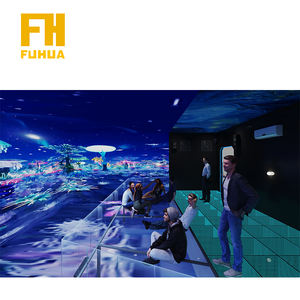 Monde de réalité virtuelle Metaverse, salle de jeux immersive en métal, théâtre intérieur, expérience virtuelle à 360 degrés, <span class=keywords><strong>film</strong></span> 3D à vision directe - Product Image 3