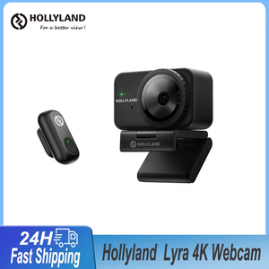 Cámara Web Hollyland Lyra 4K con Sensor de 50MP, Seguimiento por IA, Cancelación de Ruido, Receptor LARK <span class=keywords><strong>A1</strong></span> Integrado, 4K30 para YouTube - Product Image 3