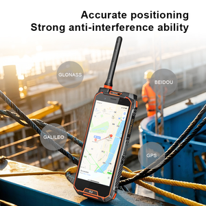 Téléphone Android robuste 5G NFC PTT UHF/VHF Dual SIM Téléphone mobile avec scanner pour l'inspection sur le terrain et la <span class=keywords><strong>patrouille</strong></span> - Product Image 4