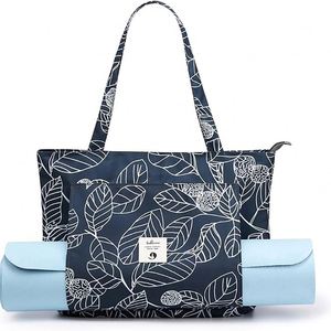 Bolsas de yoga personalizadas de alta calidad, informales, para pilates, portátiles, con correa ajustable para el hombro, para transportar esterillas de yoga, bolsa de almacenamiento para gimnasio. - Product Image 6