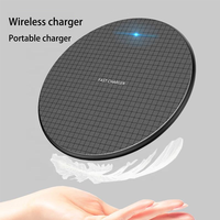 Chargeur sans fil magnétique 15W PD 3.0, ultra fin, portable, station de charge rapide, type C, station d'accueil de bureau, smartphones universels