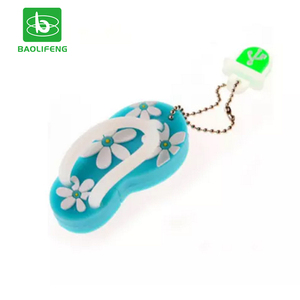 Carte Mémoire 16 GO Lecteur Flash USB Stylo Lecteur USB2.0 <span class=keywords><strong>Dessin</strong></span> Animé Mignon Plage Miniature Chaussures Forme Clés USB - Product Image 4