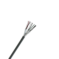 Cable de Control de Seguridad 22AWG 6 TC con 3 Pares de Conductores, Cubierta de PVC/LSZH, Blindaje de Aluminio y Poliéster, Cable Electrónico 8777
