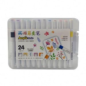 Marcadores de Graffiti Bv-Amh01 Personalizados, Juego de Rotuladores de Pintura Acrílica Artística de 12, 24, 36 y 48 Colores con Logotipo, Certificación En71 - Product Image 1