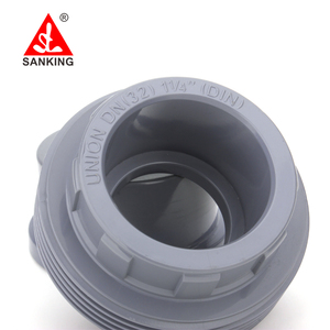Sanking 20-110Mm <span class=keywords><strong>CPVC</strong></span> Liên Kết Kết Kết Nối Ống Phụ Kiện Liên Kết Nối Nhựa Liên Minh Cho PVC Phụ Kiện Đường Ống PN16 - Product Image 4