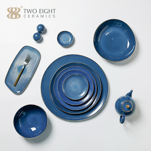 Vajilla de porcelana de hueso fino para restaurante y hotel, juego de vajilla de lujo, platos de porcelana de hueso, venta al por mayor, <span class=keywords><strong>2021</strong></span> - Product Image 3