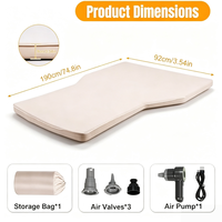 Matelas en mousse haut de gamme, qualité supérieure et anti-affaissement, tailles personnalisées disponibles, sur mesure pour Tesla, directement de l'usine