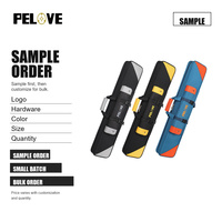 Étui de transport PELOVE pour queue de billard, modèle Oxford, durable, multi-poches, portable, imperméable, avec double bandoulière, pour 1 ou 2 queues