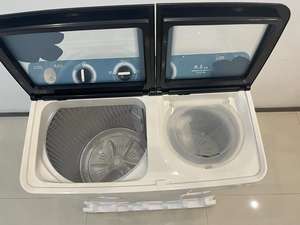 เครื่องซักผ้า D 15 กก. พร้อมเครื่องอบผ้าแบบพกพา เครื่องอบผ้าแบบฝาบน เครื่องซักผ้าแบบถังคู่ สองถัง จาก - Product Image 4