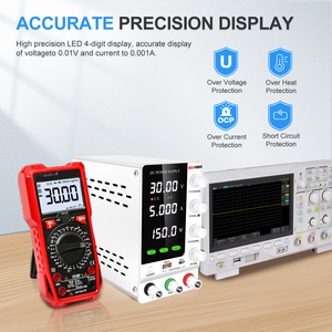 KUAIQU SPS-C305S 30V 5A 150Wベンチ<span class=keywords><strong>DC</strong></span>電源OCP/OVP粗い調整ノブ<span class=keywords><strong>12V</strong></span> <span class=keywords><strong>24V</strong></span>鉛電池充電 - Product Image 5
