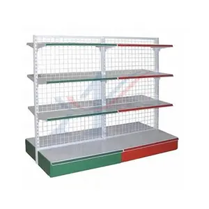 Doppio lato scaffale del supermercato <span class=keywords><strong>mobili</strong></span> - Product Image 1