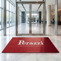 Tapis d'entrée en caoutchouc commercial robuste, antidérapant, anti-salissures, résistant à l'usure, pour intérieur et extérieur