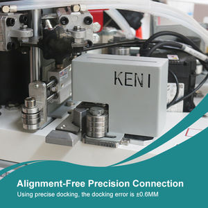 Plaqueuse de bord de courbe semi-automatique avec coupe-courbe pour <span class=keywords><strong>menuiserie</strong></span> ligne zéro - Product Image 4