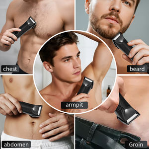 Schaamhaartrimmer Voor Mannen-Waterdichte Body Hair Trimmer, Keramische Scheerapparaten Voor Mannen Met USB-C Opladen, Nat En Droog Gebruik - Product Image 6